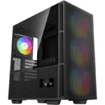 Caixa E-ATX DeepCool CH560 Digital ARGB Vidro Temperado Preta