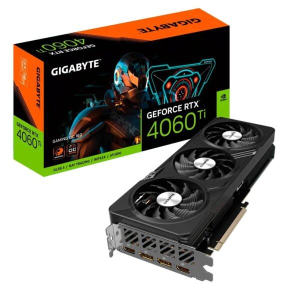 Placa Gráfica Gigabyte NVIDIA GeForce RTX 4060 Ti "Ada Lovelace" Gaming 16GB GDDR6 OC DLSS3