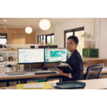 Monitor Tátil HP 24" E24t G5 IPS FHD 75Hz 5ms - Image 2