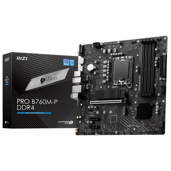 Motherboard Micro-ATX MSI Pro B760M-P DDR4 Skt1700