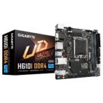Motherboard GIGABYTE H610I DDR4 Intel H610 Express LGA 1700 mini ITX