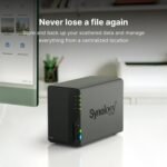 NAS Synology DiskStation DS223 | 2 Baías | CPU 4-Core Realtek RTD1619B | RAM 2GB DDR4 | Preto - Image 5