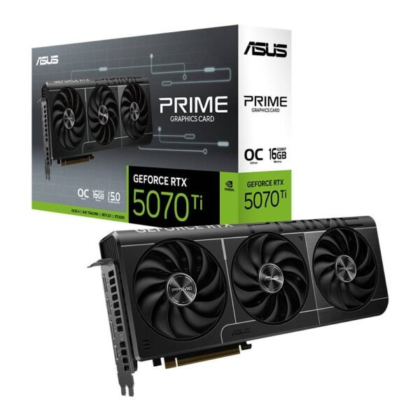 Placa Gráfica Asus GeForce® RTX 5070 Ti Prime OC 16GB GDDR7 DLSS4