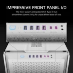 Caixa Corsair iCUE LINK 9000D RGB AIRFLOW Full Tower ATX vidro temperado Branco - Image 2