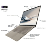 Portátil Asus Zenbook A14 UX3407QA-X1PBOHDGP1 Snapdragon X 14'' WUXGA OLED 32GB 1TB W11P - Image 2