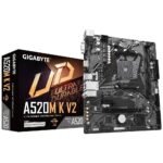 Motherboard Micro-ATX Gigabyte A520M K V2 Skt AM4