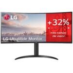 Monitor Curvo LG UltraWide 34WP75CP-B VA 34" UWQHD 160Hz FreeSync Premium