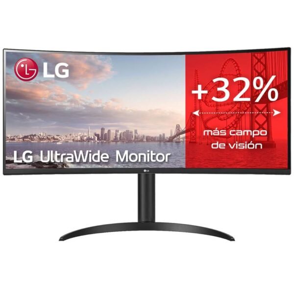 Monitor Curvo LG UltraWide 34WP75CP-B VA 34" UWQHD 160Hz FreeSync Premium