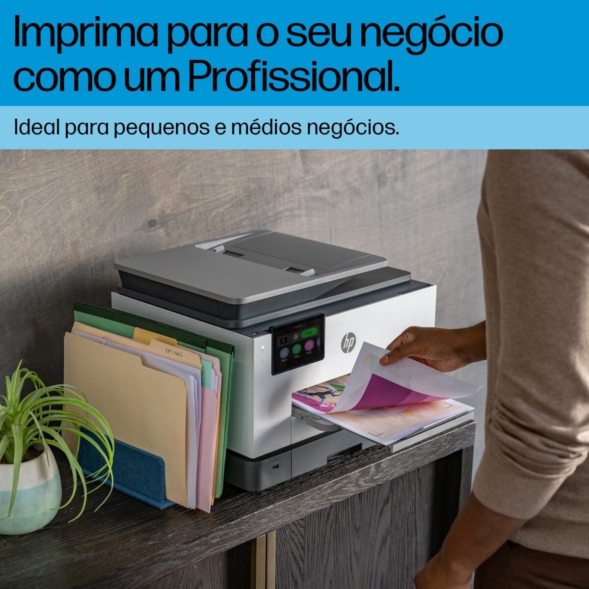 Impressora Jato de tinta Multifunções a Cores HP OfficeJet Pro 9132e WiFi Duplex Fax - Image 11