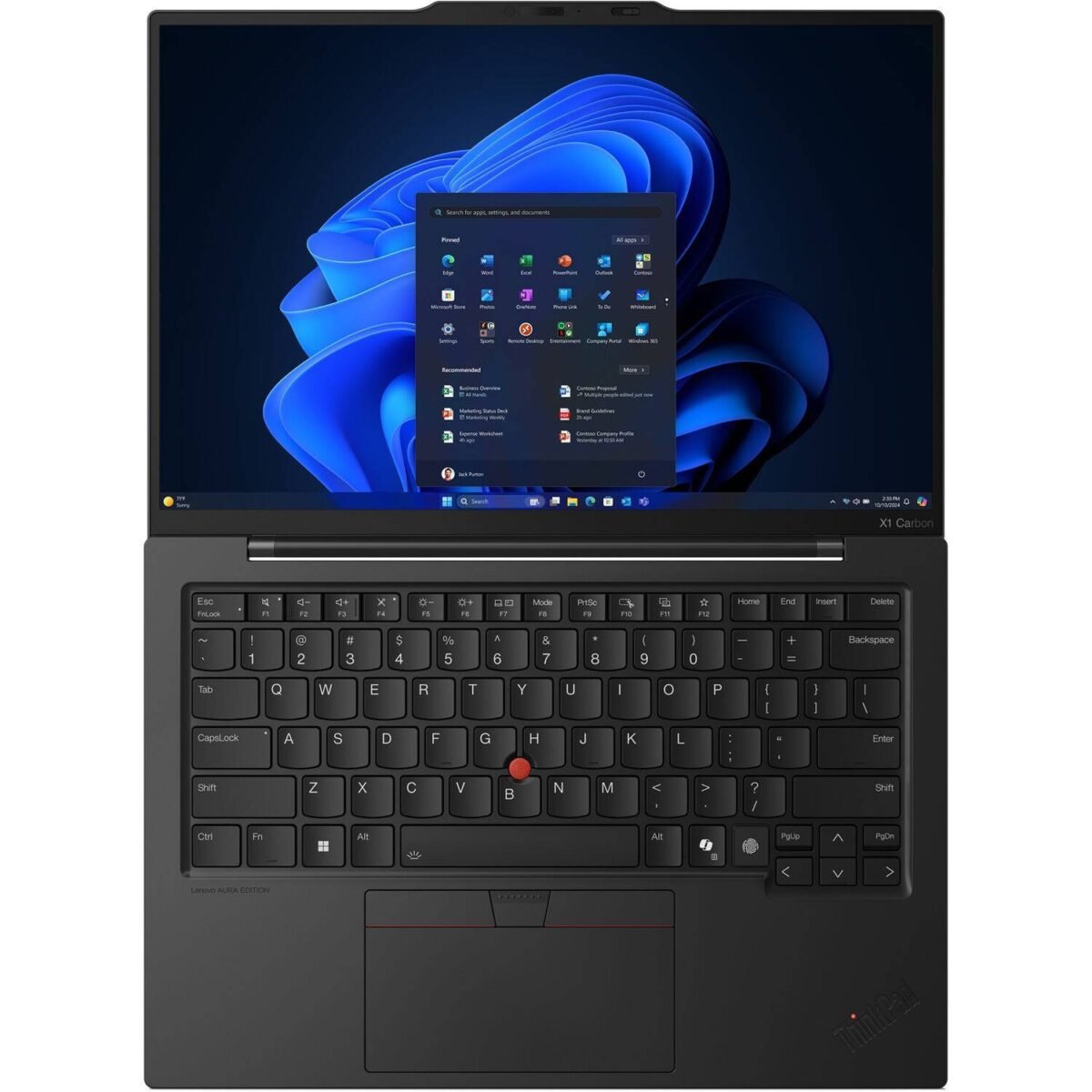 Portátil Lenovo ThinkPad X1 Carbon Gen 13 Aura Edition (Intel) Copilot AI Ultra 7 258V 14'' Touch WUXGA 32GB 1TB W11P - Image 3