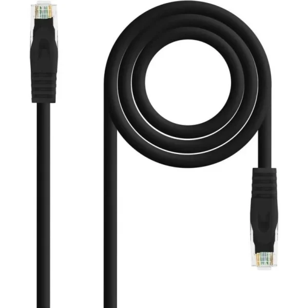 Cabo de Rede Nanocable 10.20.1803-BK Cat6a U/UTP (UTP) 3m