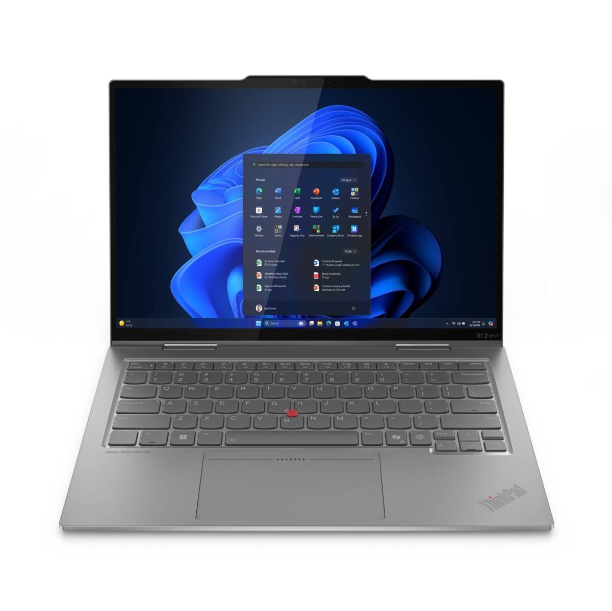 Portátil Lenovo ThinkPad X1 2-in-1 Gen 10 Aura Edition Ultra 7 258V 14" Touch 2.8K OLED 32GB 1TB W11P - Image 1