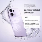 Smartphone OPPO Reno13 Pro 5G com IA 12GB 512GB 6.83" AMOLED 5.800mAh Roxo - Image 5