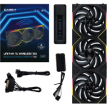 Ventoinha Lian Li UNI FAN TL120 Wireless RGB PWM 120mm (Pack 3) Preto - Image 2