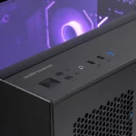 Caixa ATX Mars Gaming MC-Vision com Três Vidros Temperados Sem Moldura Duas Câmaras e USB 3.0 Preta - Image 4