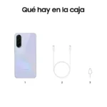Smartphone Samsung Galaxy A36 5G 8GB 256GB 6.7" Super AMOLED Lavanda - Image 3