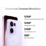 Smartphone OPPO Reno13 Pro 5G com IA 12GB 512GB 6.83" AMOLED 5.800mAh Roxo - Image 4