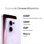 Smartphone OPPO Reno13 FS 5G com IA 12GB 512GB 6.67" AMOLED Cinzento - Image 3