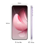 Smartphone OPPO Reno13 Pro 5G com IA 12GB 512GB 6.83" AMOLED 5.800mAh Roxo - Image 3