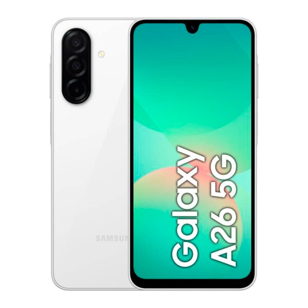 Smartphone Samsung Galaxy A26 5G 6.7" 6GB 128GB Dual SIM Branco