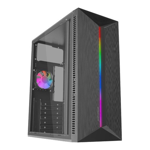 Caixa ATX Mars Gaming MC-BLAZE FRGB Preta Vidro Temperado
