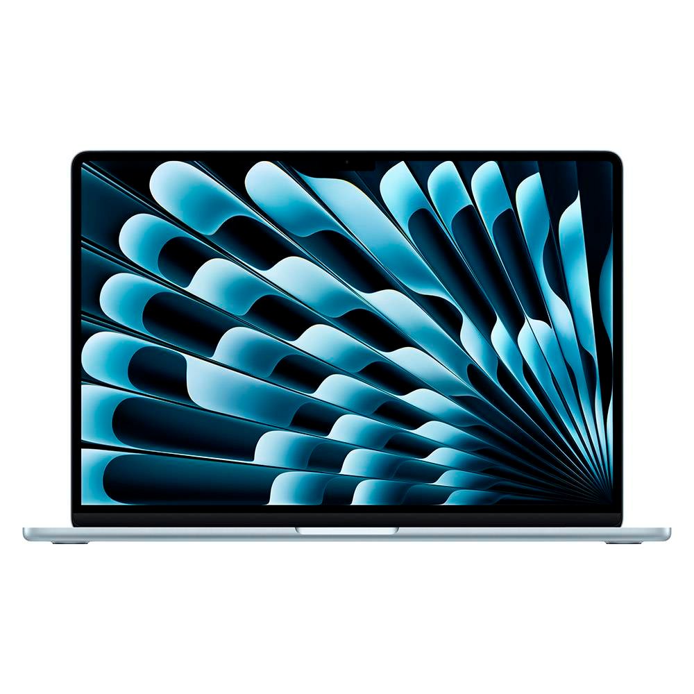 Apple MacBook Air 15.3" M4 CPU 10-core, GPU 10-core 16GB 256GB Azul-céu + Adaptador USB-C Duplo 35W - Image 1