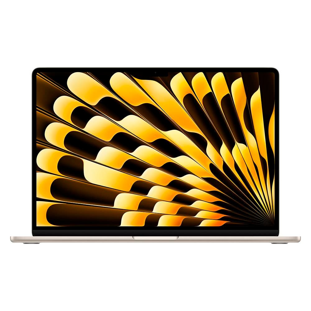 Apple MacBook Air 15.3" M4 CPU 10-core, GPU 10-core 16GB 512GB Luz das Estrelas + Adaptador USB-C Duplo 35W - Image 1