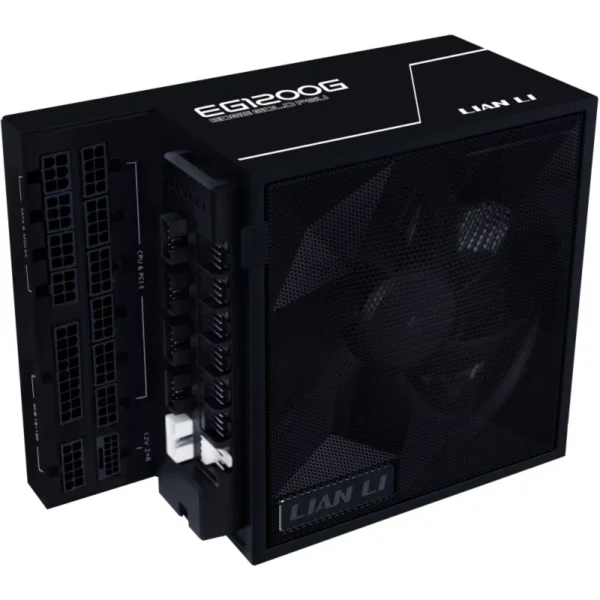 Fonte de Alimentação ATX Modular Lian Li Edge 1200W 80+ Gold Preto