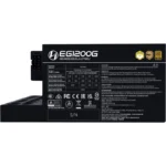 Fonte de Alimentação ATX Modular Lian Li Edge 1200W 80+ Gold Preto - Image 2