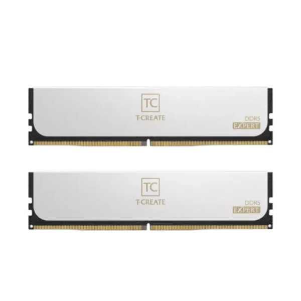 Memória Ram Team Group 32GB 6000MHZ DDR5 CL30 DIMM 2X16GB T-CREATE EXPERT WHITE