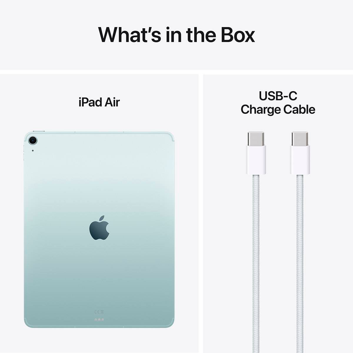 Apple iPad Air (7ª Geração) M3 13" WiFi + Cellular 256GB Azul - Image 4