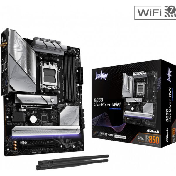 Motherboard Asrock B850 LiveMixer WiFi AMD B850 AM5 ATX