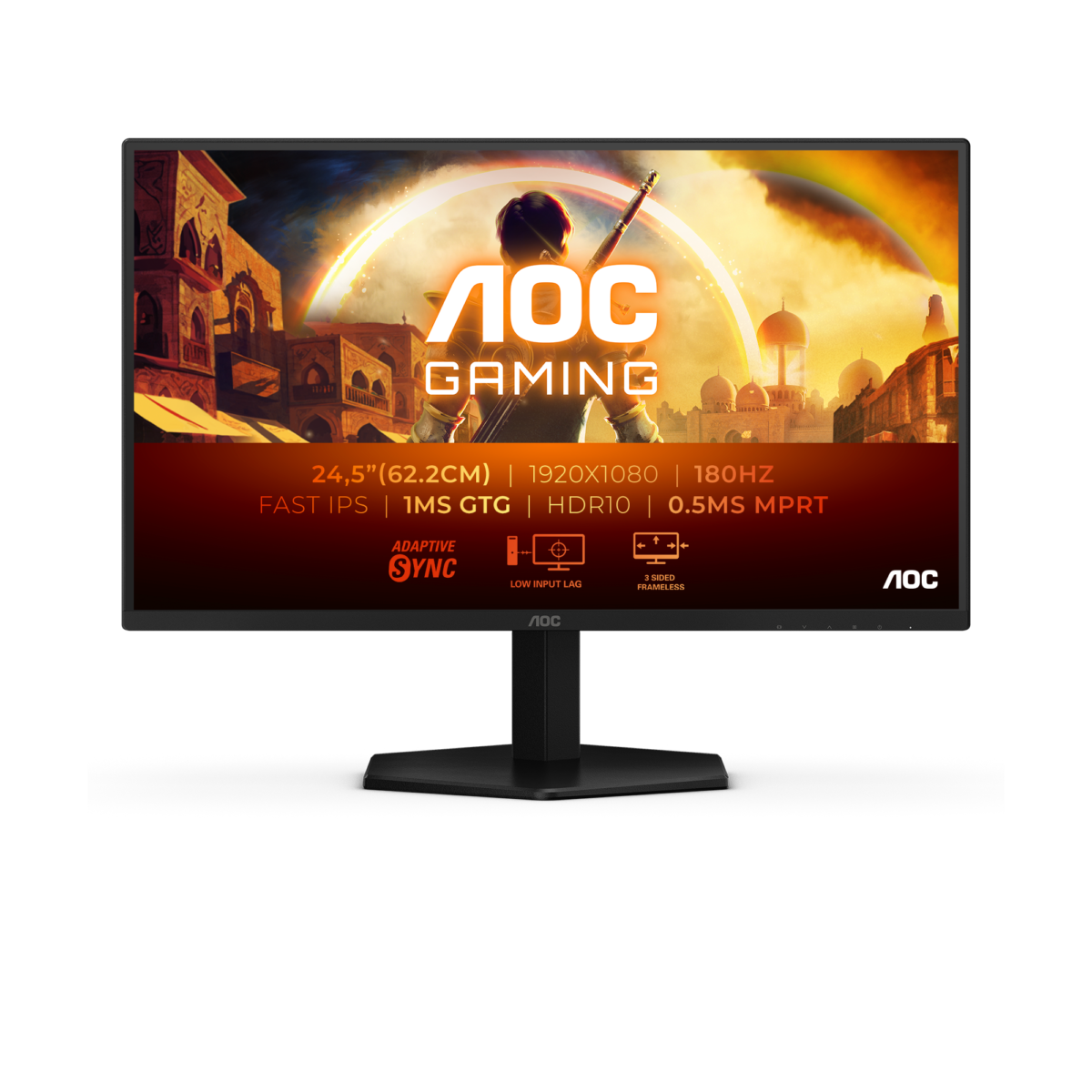 Monitor AOC 25G42E 25" (24.5") LED Fast IPS FHD 180Hz 1ms - Image 1