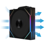 Ventoinha Lian Li UNI FAN TL120 Wireless RGB PWM 120mm (Pack 3) Preto - Image 5