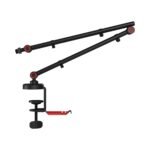 Braço articulado Genesis Thulium 500 para microfone com suporte para fone de ouvido