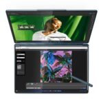 Portátil Lenovo Yoga Book 9i 14IAH10-058 Ultra 7 255H 14" x 2 Touch 2.8K WQXGA+ OLED 32GB 1TB Arc 140T W11H + Rato Yoga Slim + Folio Stand + Earbuds + Sleeve - Image 8