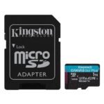 Cartão de Memória microSDXC Kingston Canvas Go! Plus Gen4 1TB (200MB/s) UHS-I, U3, V30, A2 + Adaptador SD