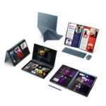 Portátil Lenovo Yoga Book 9i 14IAH10-058 Ultra 7 255H 14" x 2 Touch 2.8K WQXGA+ OLED 32GB 1TB Arc 140T W11H + Rato Yoga Slim + Folio Stand + Earbuds + Sleeve - Image 13