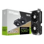 Placa Gráfica Zotac Gaming GeForce RTX 5060 Ti "Blackwell" Twin Edge 8GB GDDR7 DLSS4