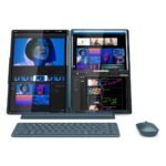 Portátil Lenovo Yoga Book 9i 14IAH10-058 Ultra 7 255H 14" x 2 Touch 2.8K WQXGA+ OLED 32GB 1TB Arc 140T W11H + Rato Yoga Slim + Folio Stand + Earbuds + Sleeve - Image 12