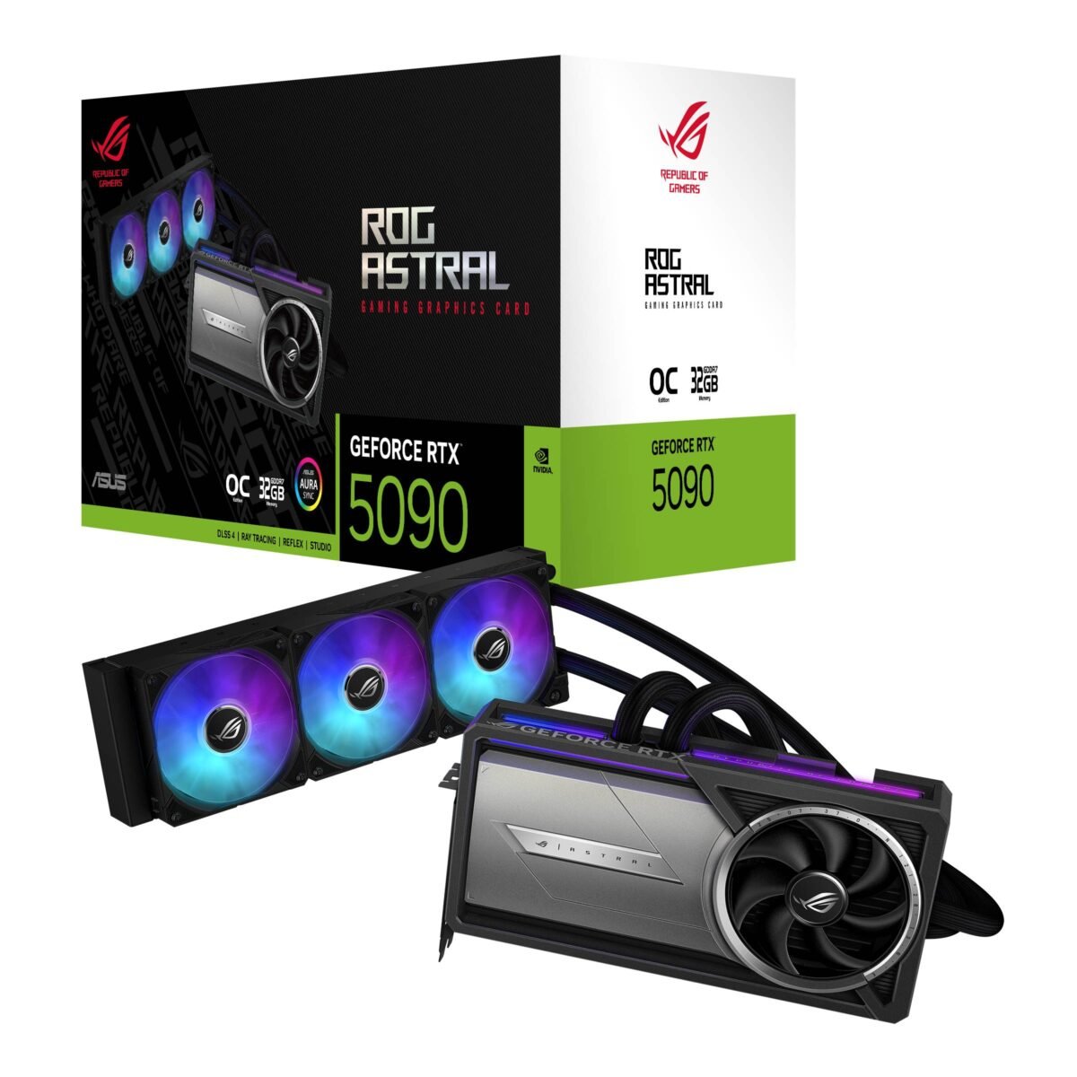 Placa Gráfica Asus ROG Astral LC GeForce RTX 5090 32GB GDDR7 OC Edition - Image 1