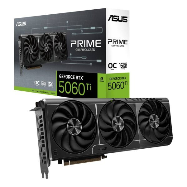 Placa Gráfica Asus NVIDIA GeForce RTX 5060 Ti Prime OC 16GB GDDR7 DLSS4
