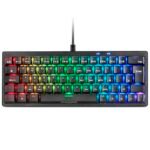 Teclado Mecânico Mars Gaming MKMINIPRO Black RGB 60% PT Linear Lubricated Switches