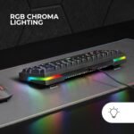Teclado Mecânico Mars Gaming MKMINIPRO Black RGB 60% PT Linear Lubricated Switches - Image 4