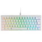 Teclado Mecânico Mars Gaming MKMINIPRO White RGB 60% PT Blue Switches