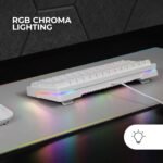 Teclado Mecânico Mars Gaming MKMINIPRO White RGB 60% PT Blue Switches - Image 4