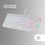 Teclado Mecânico Mars Gaming MKMINIPRO White RGB 60% PT Blue Switches - Image 5