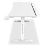 Secretária Gaming Alpha Gamer Starla RGB (140x72cm) Gaming Station Branca - Image 3