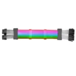 Cabo Extensão VGA PCI-E 16 PINS (8+8) M/F ARGB 0.31M