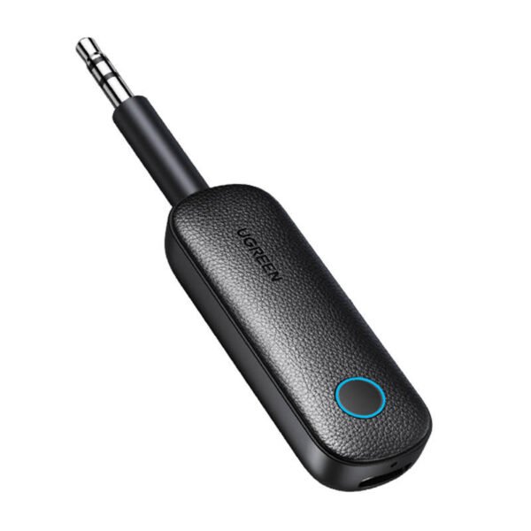 Transmissor / Receptor AUX UGREEN CM403, Bluetooth 5.0 (Preto) Transmissor / Receptor AUX UGREEN CM403, Bluetooth 5.0 (Preto)